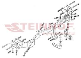 hyundai santa fe kablys - Kablys Hyundai Santa Fe III (2012-2017) fiksuotas - 2 nuotrauka