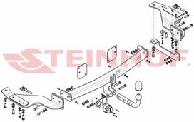 automobiliai kia carnival - Kablys Kia Carnival II (2006-2014) fiksuotas - 2 nuotrauka