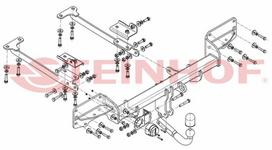 kablys automobiliui land rover automobiliui - Kablys Land Rover Range Rover Velar L560 (2017→) fiksuotas - 2 nuotrauka