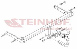 kablys golfo automobiliui - Kablys Volkswagen Golf VII (2012-2019) fiksuotas - 2 nuotrauka