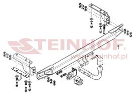 kablis xc70 - Kablys Volvo XC70 I (2000-2007) fiksuotas - 2 nuotrauka