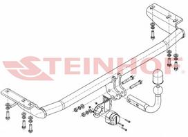 volvo s60 kablis - Kablys Volvo S60 I (2000-2009) fiksuotas - 2 nuotrauka