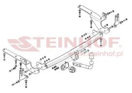 rav4 kablys - Kablys Toyota RAV4 III USA (2006-2012) fiksuotas - 2 nuotrauka