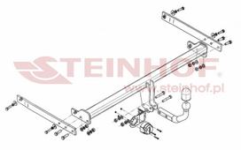 steinhof kablys - Kablys Seat Leon III (2012-2020) fiksuotas - 2 nuotrauka