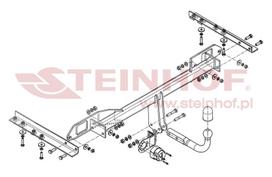 kabliams - Kablys Saab 9-5 II (2010-2012) fiksuotas - 2 nuotrauka