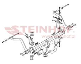 renault kablys - Kablys Renault Scenic I (1996-2003) fiksuotas - 2 nuotrauka