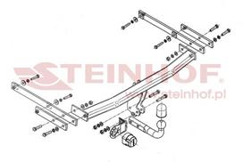 renault kablys - Kablys Renault Latitude (2010-2015) fiksuotas - 2 nuotrauka