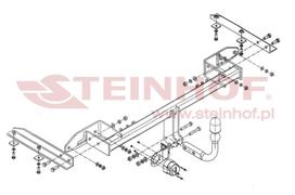 kablys opel - Kablys Opel Zafira C (2011-2019) fiksuotas - 2 nuotrauka