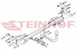 citroen c4 kablys - Kablys Citroen C4 Cactus (2014-2017) fiksuotas - 2 nuotrauka