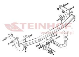 steinhof kablys - Kablys Citroen C3 Picasso (2008-2017) fiksuotas - 2 nuotrauka