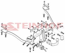 bmw kablys - Kablys BMW 7 E38 (1994-2001) fiksuotas - 2 nuotrauka