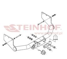 ford transit kablys - Kablys Ford Transit II (1985-2000) fiksuotas - 2 nuotrauka