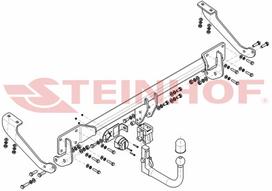 i automobiliu - Kablys Citroen DS5 I (2011-2015) nuimamas - 2 nuotrauka