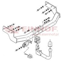 i automobiliu - Kablys Mazda CX-9 I (2007-2012) nuimamas - 2 nuotrauka