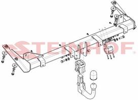steinhof kablys - Kablys Volkswagen Caddy III (2003-2015) nuimamas - 2 nuotrauka