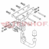 jeep wrangler - Kablys Jeep Wrangler III (2006-2018) nuimamas - 2 nuotrauka