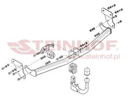 hyundai kablys - Kablys Hyundai i20 I (2008-2014) nuimamas - 2 nuotrauka