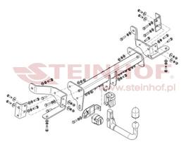 kablys opel - Kablys Opel Antara (2006-2015) nuimamas - 2 nuotrauka