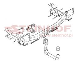 kablys automobiliui land rover automobiliui - Kablys Land Rover Range Rover III (2002-2012) nuimamas - 2 nuotrauka