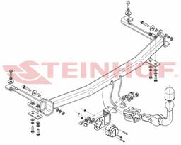 i automobiliu - Kablys Honda Jazz I (2001-2008) nuimamas - 2 nuotrauka
