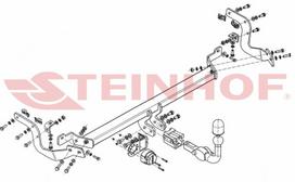 i automobiliu - Kablys Peugeot 2008 I (2013-2019) nuimamas - 2 nuotrauka