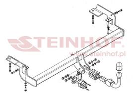 i automobiliu - Kablys Citroen C5 I Facelift (2004-2007) nuimamas - 2 nuotrauka