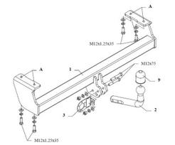 Kablys Suzuki Grand Vitara XL7 I (1998-2005) fiksuotas