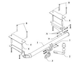 opel astra kablys - Kablys Opel Astra G (1998-2004) fiksuotas - 2 nuotrauka