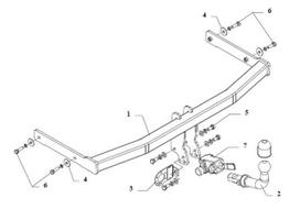 Pirkti Kablys Seat Toledo II (1998-2004) nuimamas be spynos - Photo 1