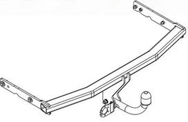 seat altea kablys - Kablys Seat Altea Freetrack (2007-2015) fiksuotas - 2 nuotrauka