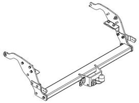 auto kabliai - Kablys Mazda BT-50 II (2011-2020) fiksuotas - 2 nuotrauka
