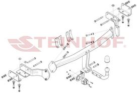 hyundai kablys - Kablys Hyundai ix55 (2007-2012) fiksuotas - 2 nuotrauka