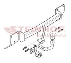 bmw kablys - Kablys BMW 1 E82 (2007-2013) fiksuotas - 2 nuotrauka