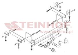 renault kablys - Kablys Renault Master III (2010-2014) fiksuotas - 2 nuotrauka