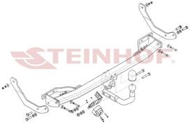 kablys 307 - Kablys Peugeot 307 Facelift (2005-2008) Fiksuotas - 2 nuotrauka