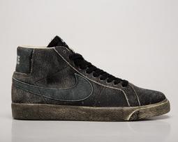 kokosu pienas - Nike SB Zoom Blazer Mid Premium Faded Black - 2 nuotrauka