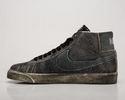 kokosu pienas - Nike SB Zoom Blazer Mid Premium Faded Black - 3 nuotrauka