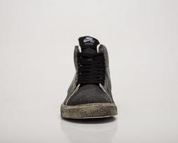 kokosu pienas - Nike SB Zoom Blazer Mid Premium Faded Black - 4 nuotrauka