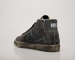 kokosu pienas - Nike SB Zoom Blazer Mid Premium Faded Black - 7 nuotrauka