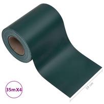 Privatumo suteikiančios pertvaros, 4vnt., žalios, 35x0,19m, pvc