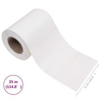 Privatumo suteikianti sodo pertvara, balta, 35x0,19m, pvc