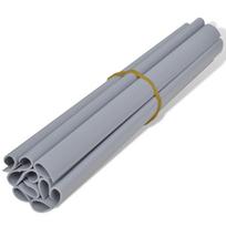 Juostos tinklinei tvorai iš pvc ritinėlis, Šviesiai pilka, 70 x 0,19 m