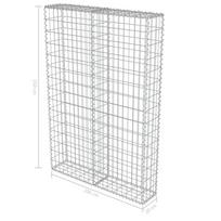 Gabiono siena su dang., galvanizuotas plienas, 100x20x150cm