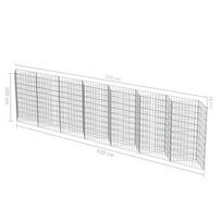 Gabiono siena, 450x30x100 cm, galvanizuotas plienas