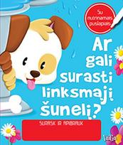 Ar gali surasti linksmąjį šunelį? Surask ir apibrauk. (su nutrinamais puslapiais)