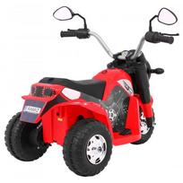 triratis elektrinis vaikams - Elektrinis triratis motociklas "Minibike", raudonas - 6 nuotrauka