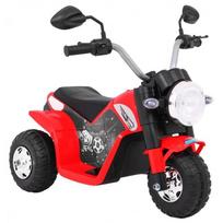 triratis elektrinis vaikams - Elektrinis triratis motociklas "Minibike", raudonas - 8 nuotrauka