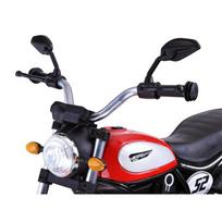 vaikiskas motociklas - Elektrinis motociklas Street BOB , mėlynas - 5 nuotrauka