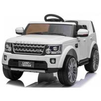 vaikiskas elektromobilus - Elektromobilis "Land Rover Discovery", baltas - 2 nuotrauka