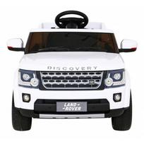 vaikiskas elektromobilus - Elektromobilis "Land Rover Discovery", baltas - 4 nuotrauka